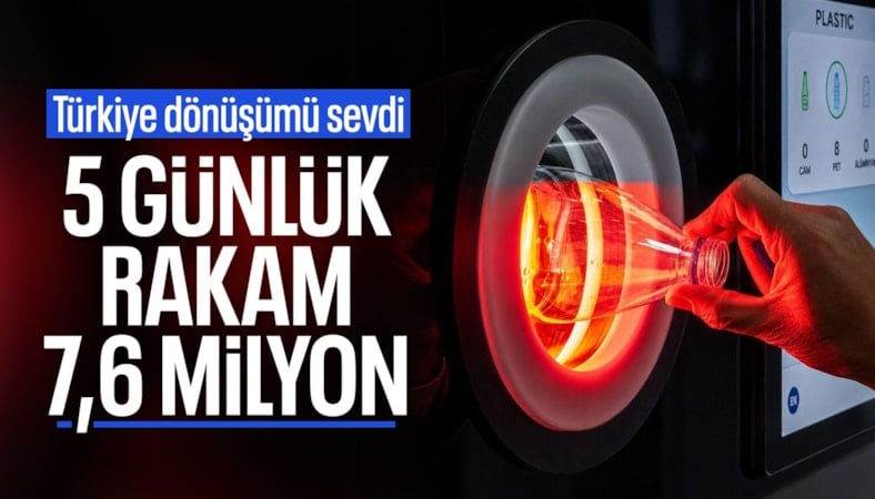 Murat Kurum: DOA ile 5 günde 7 milyon 600 bin ambalaj toplandı
