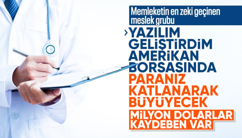 Antalya'da "ABD borsasında yüksek kazanç vaadiyle" doktorları dolandırdı