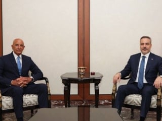 Hakan Fidan, Tom Barrack'ı kabul etti