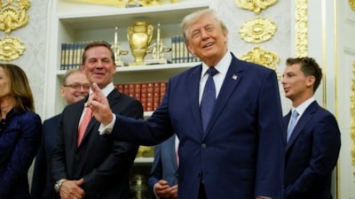 Donald Trump'tan Balogun ve kırmızı kart açıklaması: O bir faul değildi, birbirlerine çarptılar