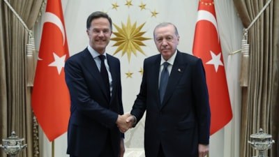 Cumhurbaşkanı Erdoğan NATO Genel Sekreteri Rutte'yi kabul etti