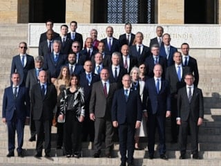 Türkiye'ye gelen NATO nezdindeki Daimi Temsilciler heyetinden Anıtkabir'e ziyaret