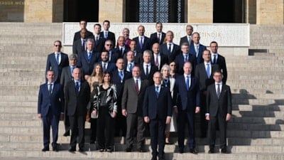 Türkiye'ye gelen NATO nezdindeki Daimi Temsilciler heyetinden Anıtkabir'e ziyaret