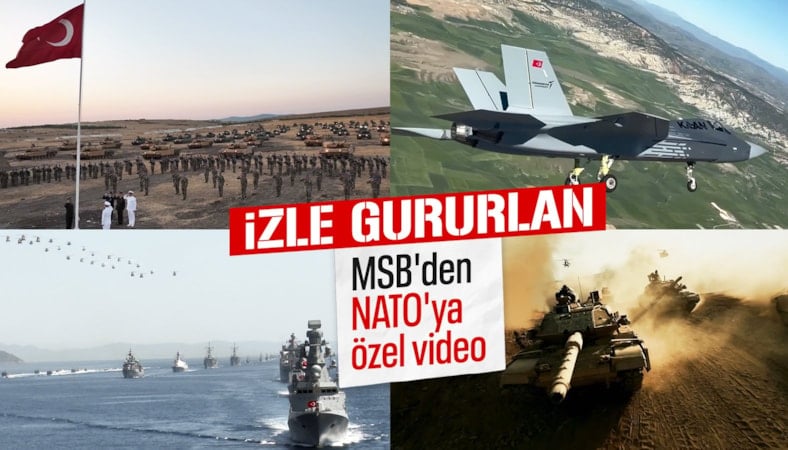 MSB’den NATO Zirvesi öncesi TSK paylaşımı