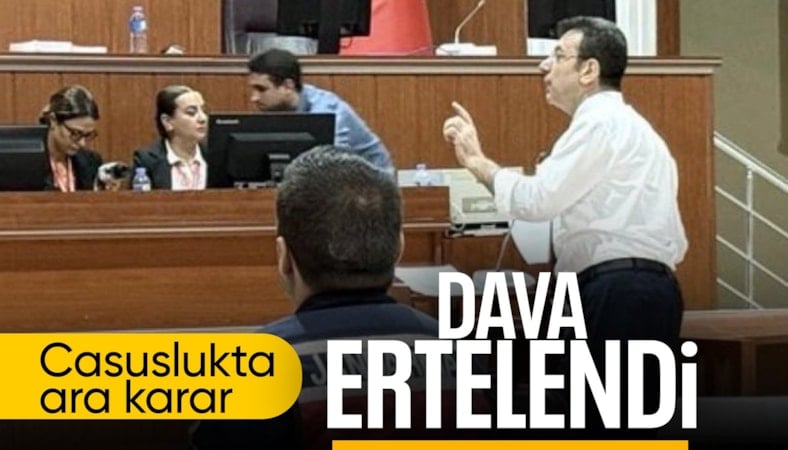 Casusluk davasında ara karar açıklandı