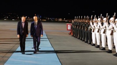 Letonya Cumhurbaşkanı Rinkēvičs Ankara'ya geldi