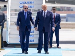 ABD Başkanı Trump Ankara'da: Cumhurbaşkanı Erdoğan karşıladı