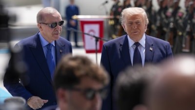ABD Başkanı Trump Ankara'da: Cumhurbaşkanı Erdoğan karşıladı