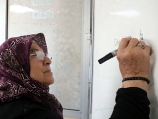 Gaziantep'te 70 yaşında okuma-yazma öğrendi