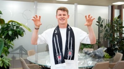Alexander Nübel Beşiktaş için İstanbul'a geldi