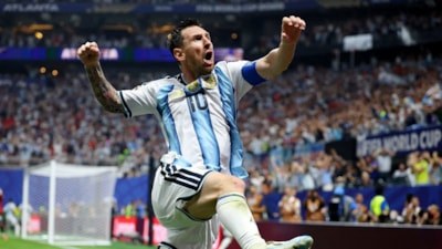 Lionel Messi'den Dünya Kupası tarihine geçen bir başarı daha