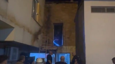 Elazığ'da baca yangını paniğe neden oldu