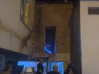 Elazığ'da baca yangını paniğe neden oldu