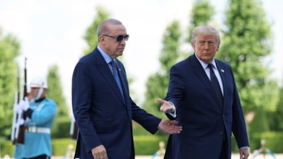 Yunan basınından Trump'a: Sultanın önünde secde etti ve F-35e kapıyı açtı