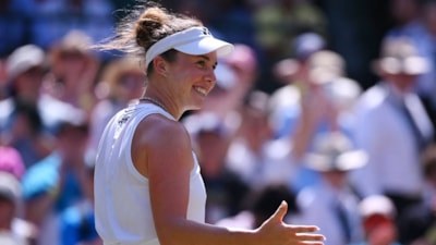 Wimbledon'da Linda Noskova ile Marta Kostyuk, yarı finalde