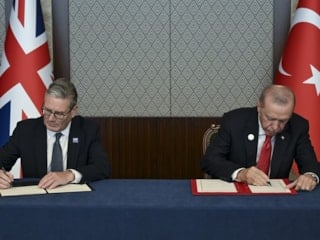 Türkiye ile İngiltere arasında savunma ve güvenlik ortaklığı anlaşması