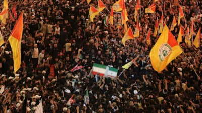 Hamaney'in naaşı Kerbela'ya getirildi