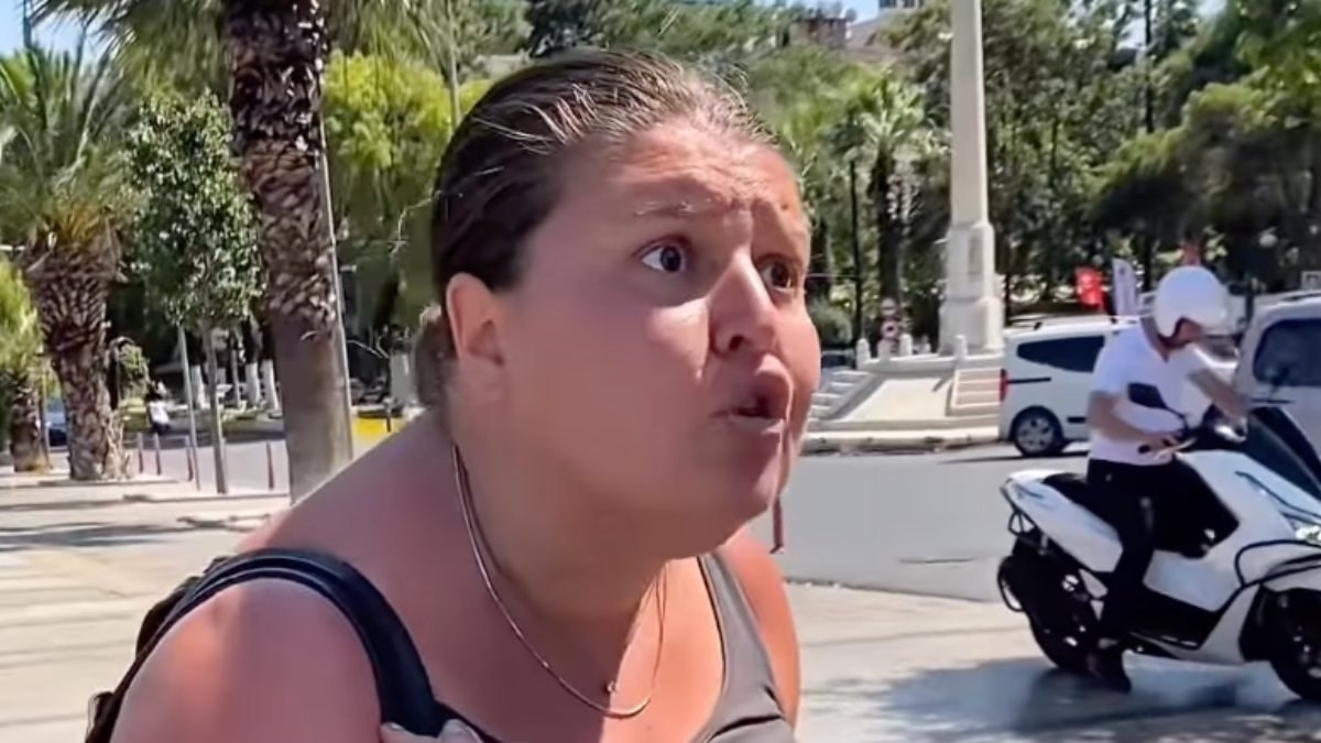 Aydın'da polis ekiplerine zorluk çıkaran kadın gözaltına alındı