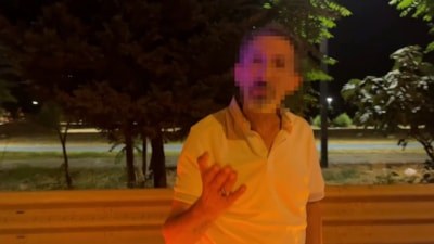 Bursa'da alkollü yakalanan sürücü gazeteciye saldırdı