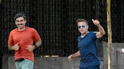 Hamza Gedikoğlu kimdir, ne iş yapıyor? Macron'la koşarken görüntülenmişti