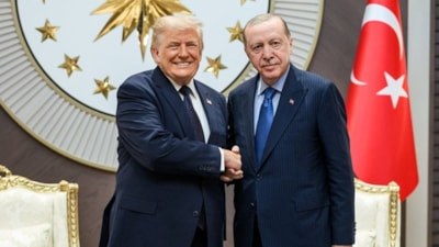Beyaz Saray, Trump ve Erdoğan'ın fotoğrafını paylaştı