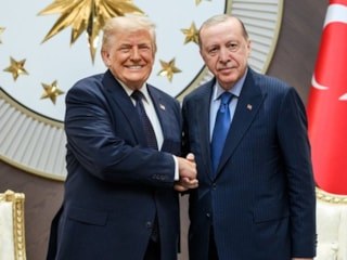 Beyaz Saray, Trump ve Erdoğan'ın fotoğrafını paylaştı