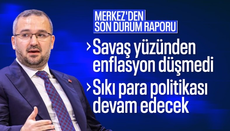 "Arz şokları manşet enflasyonu yukarı çekti"