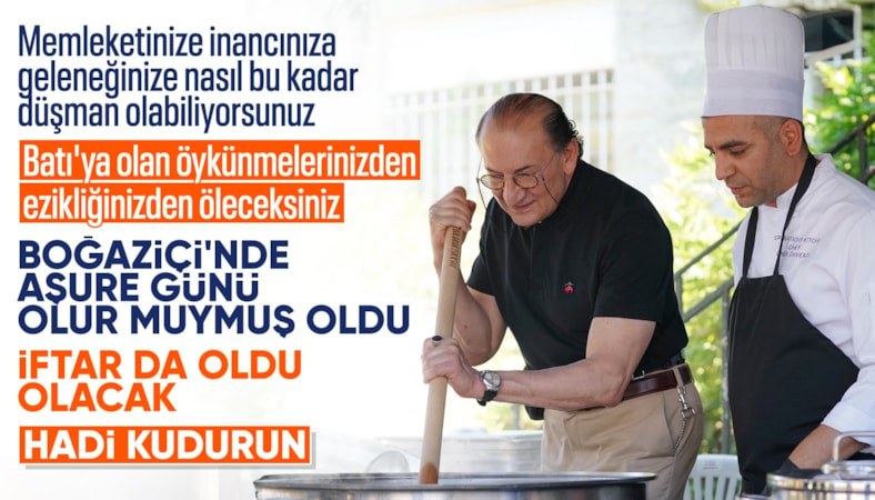 Boğaziçi Üniversitesi'nde Aşure Günü: Nafi Baba anıldı