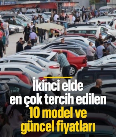 İkinci elde en popüler 10 marka ve fiyatları