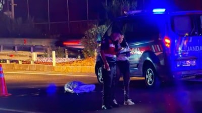Antalya'da yolcu otobüsünün çarptığı yaşlı adam öldü