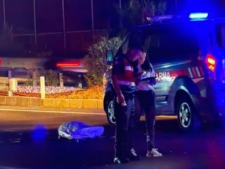 Antalya'da yolcu otobüsünün çarptığı yaşlı adam öldü