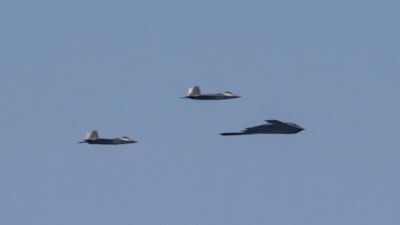 ABD'ye ait F-22 hayalet savaş uçakları İsrail'den ayrıldı