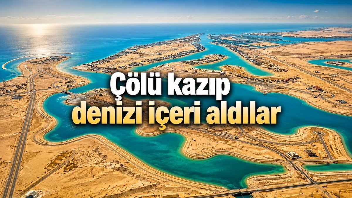 Kuveyt çölde 200 kilometrelik sahil şeridi olan şehir inşa etti