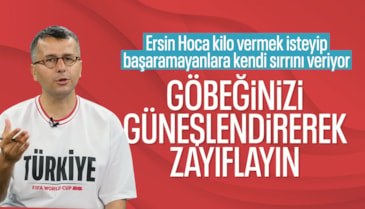 Diyetisyen Ersin Özdemir, fazla kilolardan kurtulmanın sırrını verdi