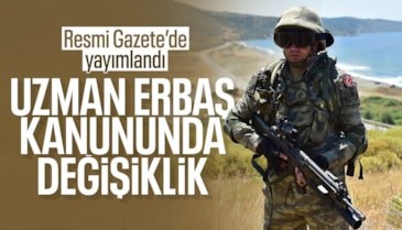 Uzman erbaşlar ve kamu personel alımlarına yeni düzenleme Resmî Gazete'de yayımlandı