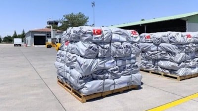 Depremde yıkıma uğrayan Venezuela'ya Türkiye'den yardım eli: 30 ton malzeme gönderildi