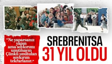 Srebrenitsa Soykırımı kurbanları 31'inci yıldönümünde anılıyor