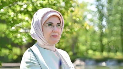 Emine Erdoğan, Srebrenitsa Soykırımı'nda hayatını kaybedenleri andı