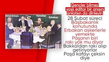NATO liderlerine alkol ikramı tartışması Erbakan'ın karşısındaki 'rakı krizi'ni hatırlattı