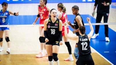 A Milli Kadın Voleybol Takımı, Japonya'yı devirdi