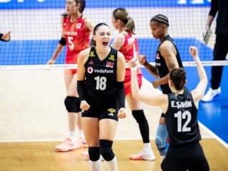 A Milli Kadın Voleybol Takımı, Japonya'yı devirdi