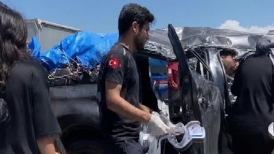 Erzincan'da otomobil takla attı: 1 ölü 3 yaralı