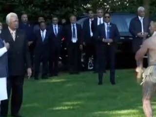 Hindistan Başbakanı Modi, Yeni Zelanda'da Haka dansı ile karşılandı