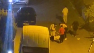 İstanbul'da yabancı uyruklu şahıslar arasındaki kavga mahalleyi ayağa kaldırdı