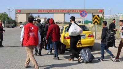 Türkiye'den Suriye'ye dönen Suriyelilerin sayısı 1 buçuk milyonu buldu