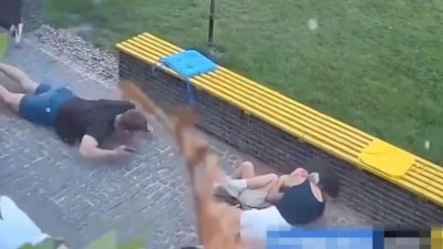 Rusya'nın Ukrayna'da bir kenti vurduğu anlar