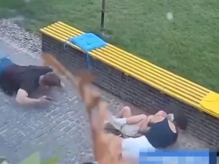 Rusya'nın Ukrayna'da bir kenti vurduğu anlar