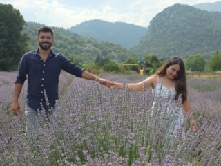 Adana'nın lavanta bahçeleri çekim platosuna döndü