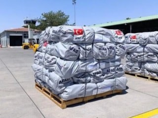 Türkiye'den Venezuela'ya 30 ton insani yardım