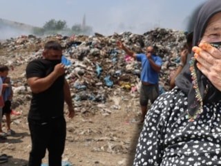 Adana'da mahalle sakinlerinin çöp isyanı: Koku ve dumandan nefes alamıyoruz